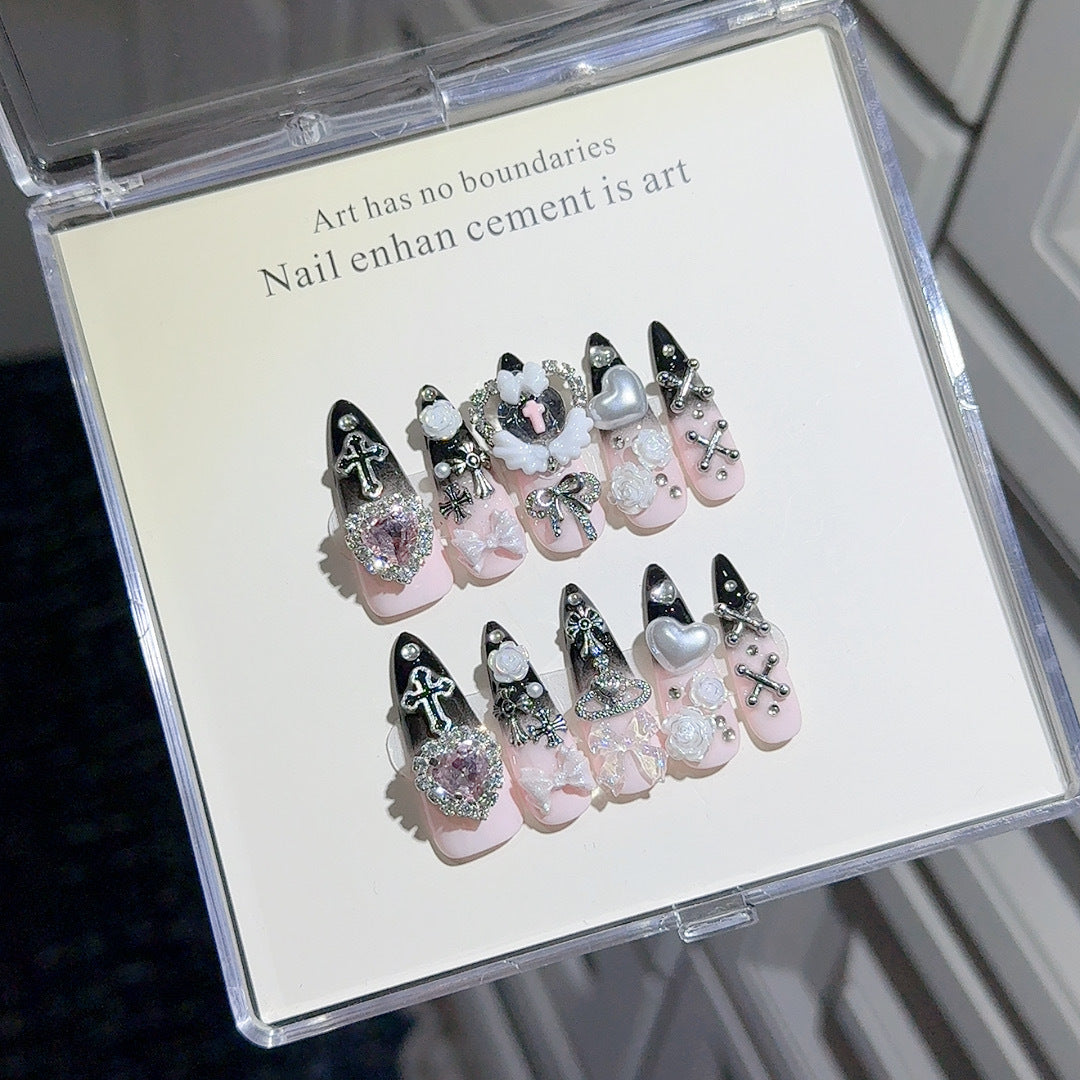 Ornate Gothic Nail Decoration Set