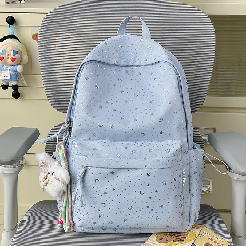 Starry Print School Backpack Kalsten