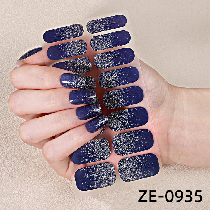 Artistic Press-On Nail Wraps