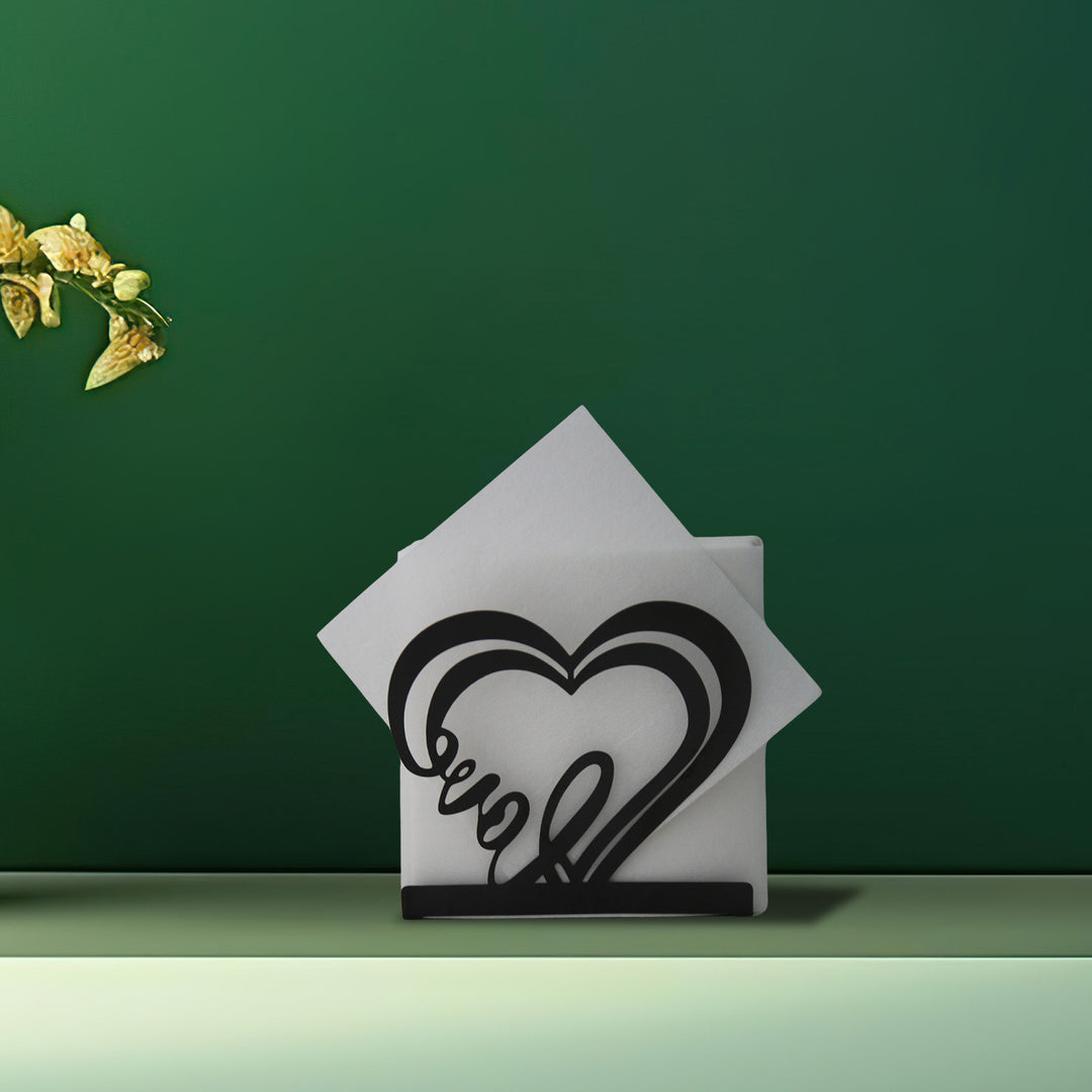 Heart-Shaped Decorative Bookends