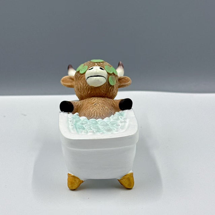 Duck figure in stylish relaxation bath Kalsten