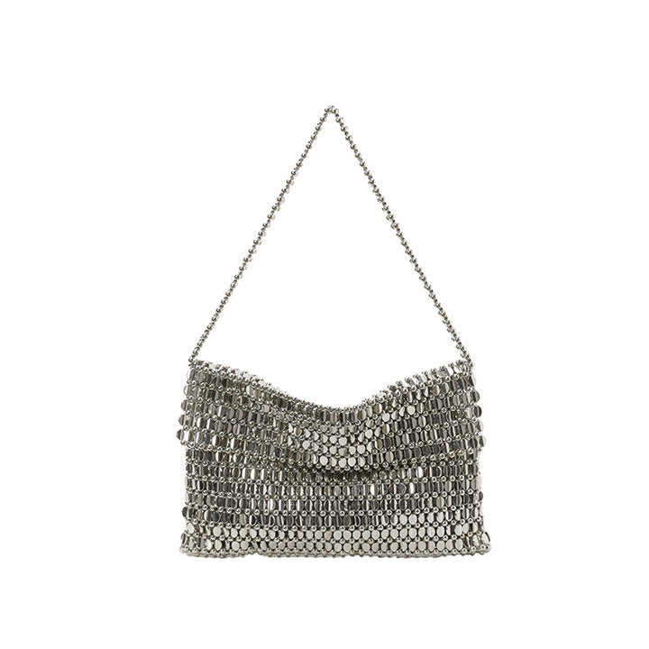 Metal Mesh Evening Clutch