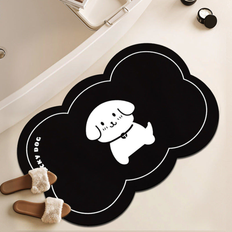 Decorative Elephant-Shaped Floor Mat