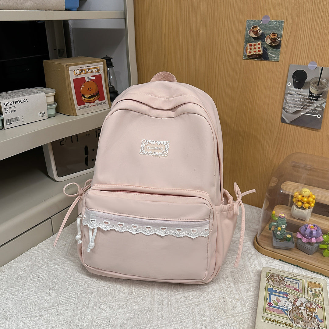 Stylish Compact Mini Backpack with Cute Accents Kalsten