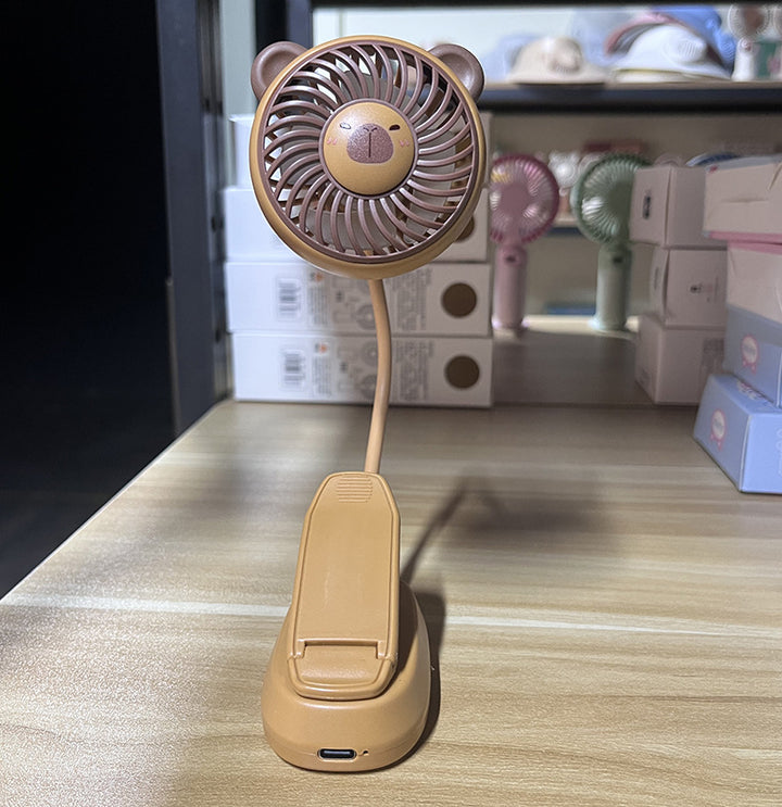 Adorable Animal Face Portable Desk Fan Kalsten