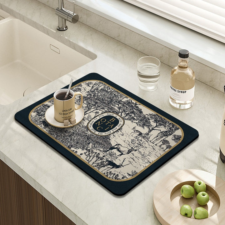 Elegant Textured Dining Table Mat