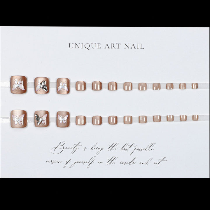 Decorative Butterfly Toe Nail Art Kalsten