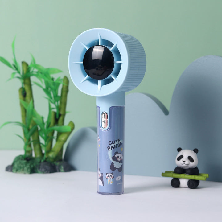 Women's Portable Handheld Fan with Cute Panda Design Kalsten