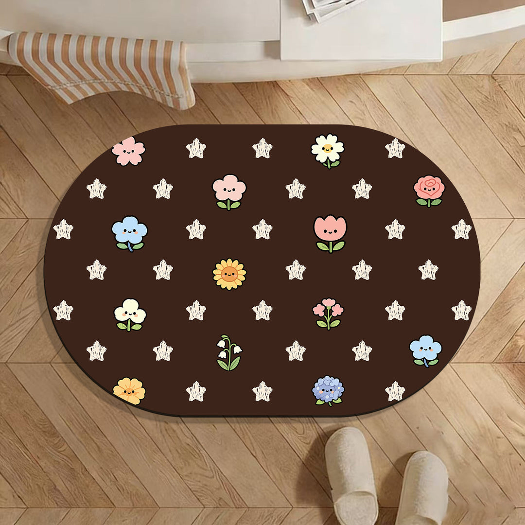 Decorative Polka Dot Area Mat