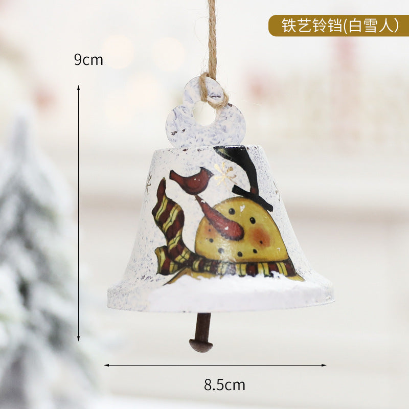 Decorative Santa Claus Bell Ornament