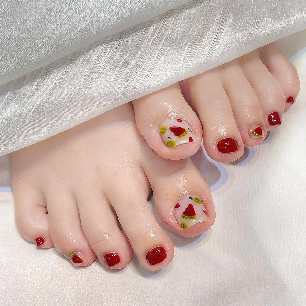 Elegant toenail art Kalsten