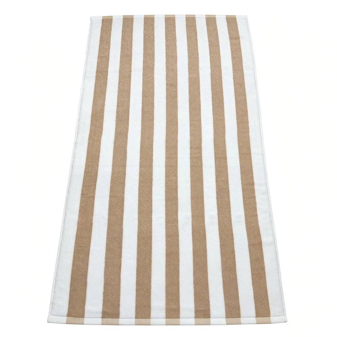 Large Beach Towel With Stylish Stripe Pattern Kalsten