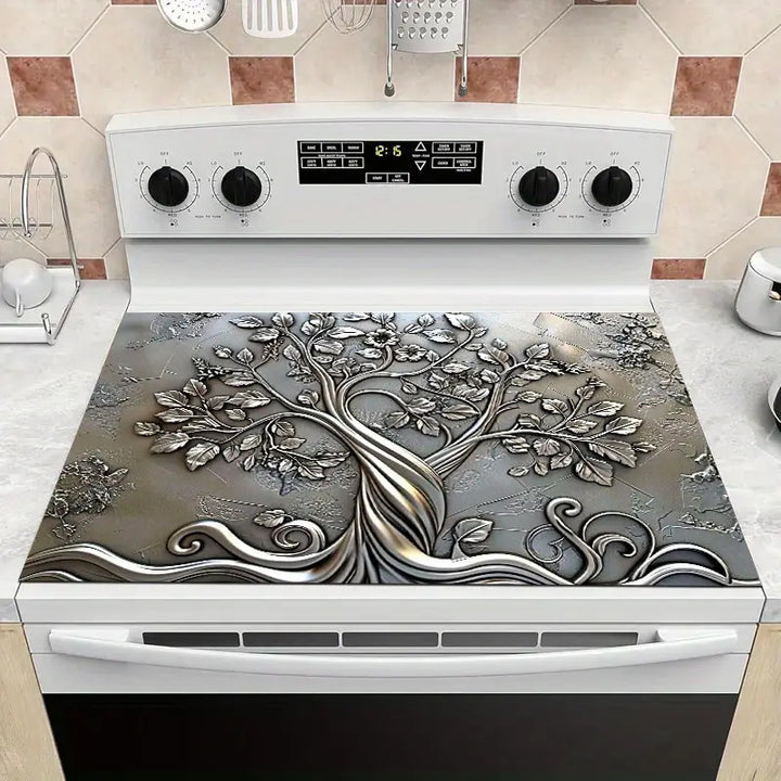 Elegant Tree of Life Decorative Kitchen Mat Kalsten