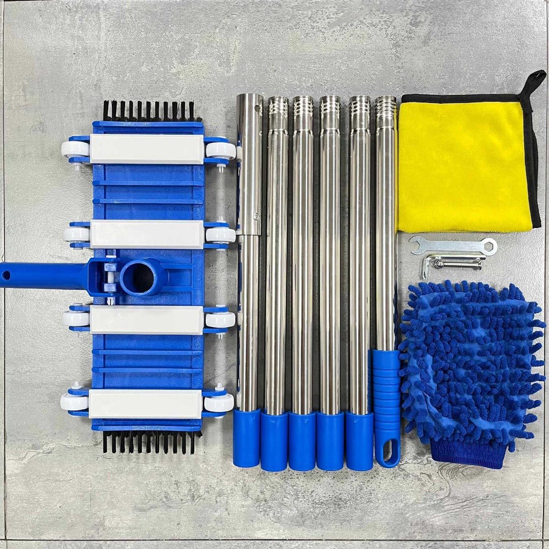 Professional telescopic stainless steel car wash and detailing mop kit Kalsten