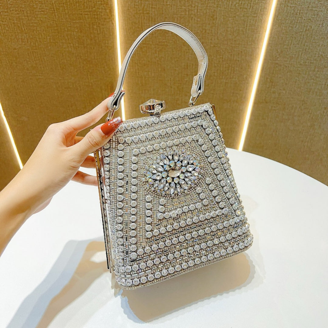 Embellished Handheld Evening Purse
