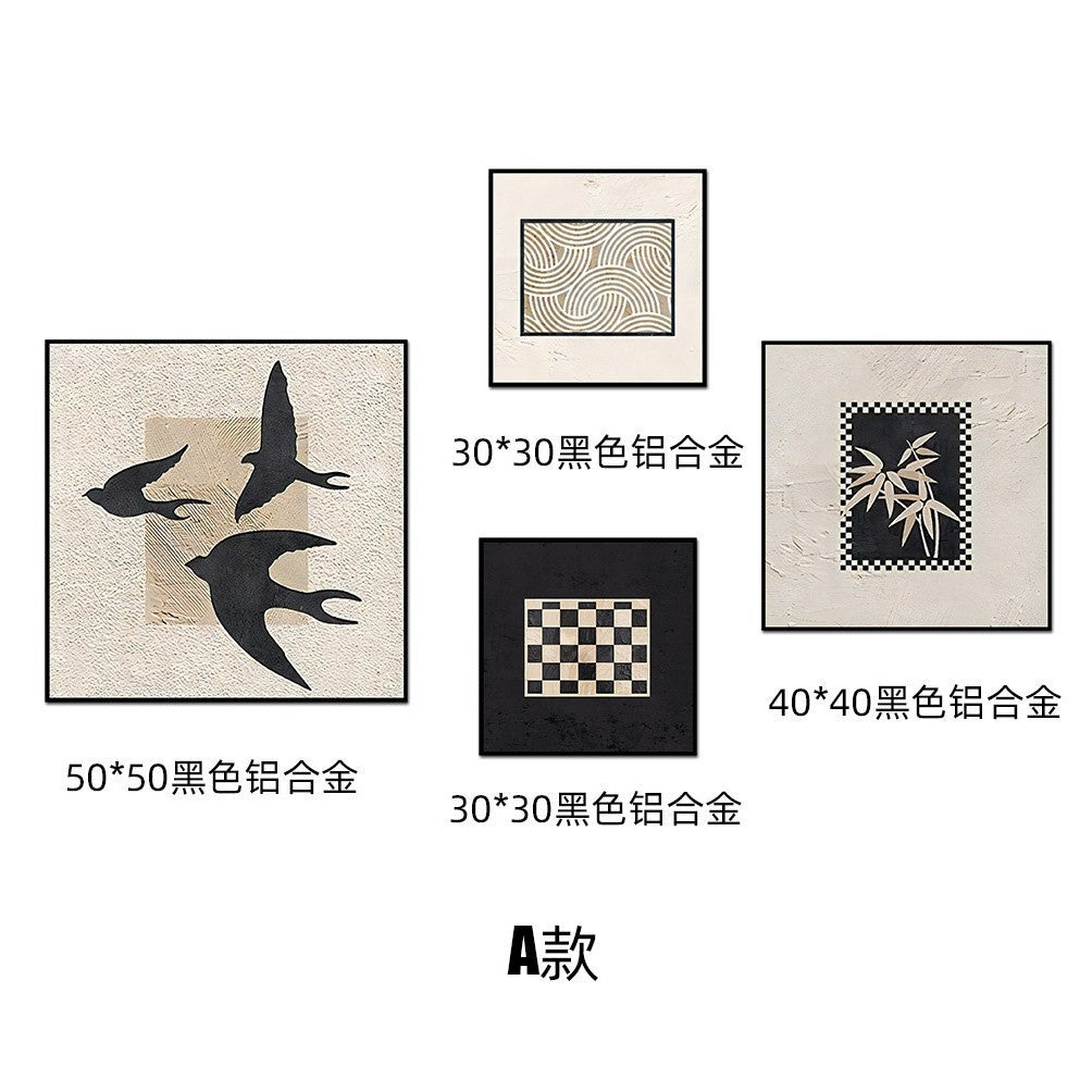Abstract Bird Wall Art