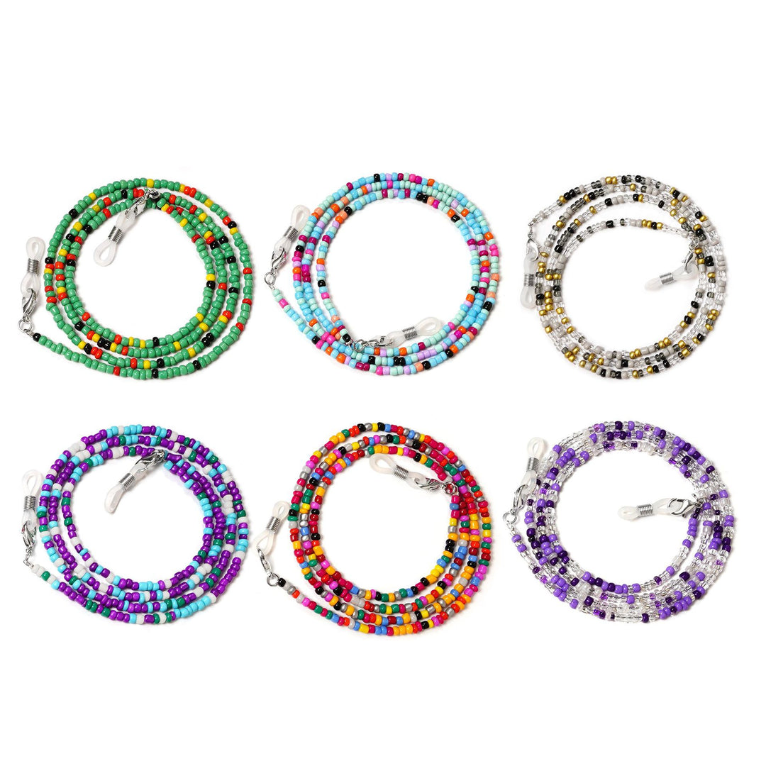 Colorful Artisan Beaded Eyewear Chain kalsten