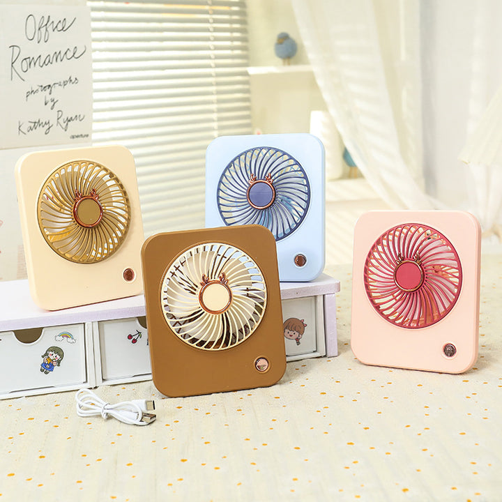 Ladies portable hand fan in original monkey design Kalsten
