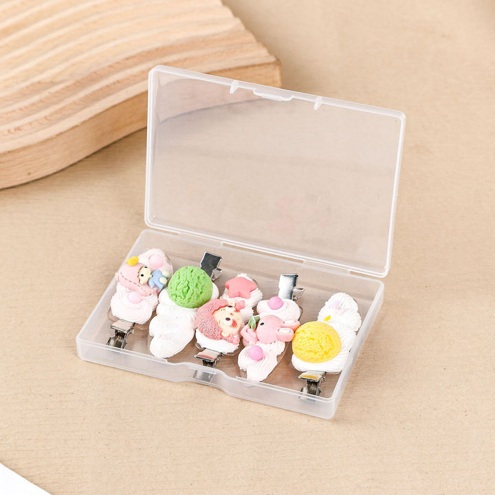 Compact Clear Pill Storage Case Kalsten
