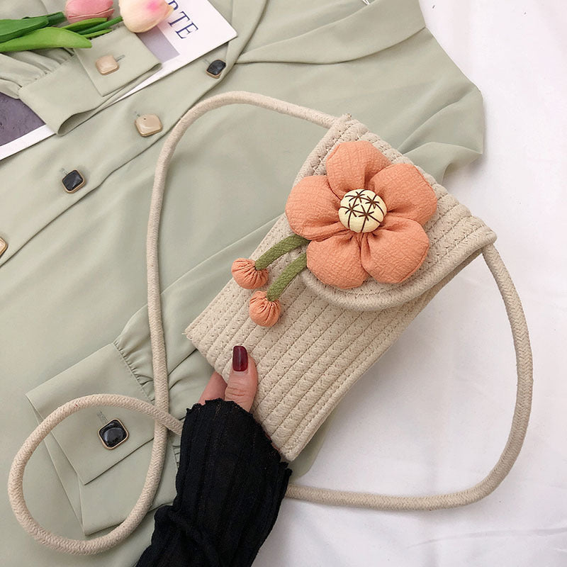 Flower pattern shoulder bag Kalsten