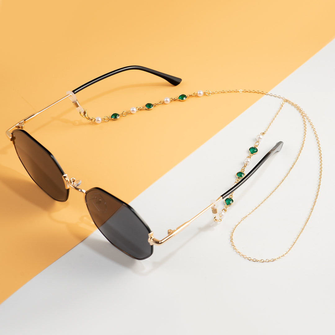 Pearl and Crystal Eyewear Chain Kalsten