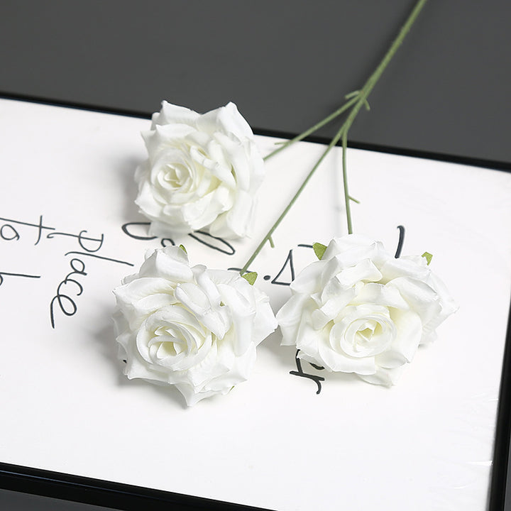 Decorative Faux Rose Stems for Home Decor