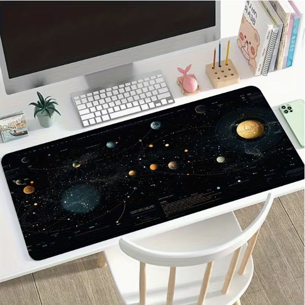 Planets-Themed Gaming Desk Mat Kalsten