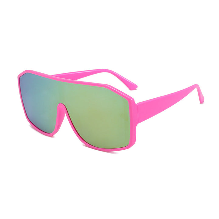 Ladies Fashion Oversized Sunglasses in Futuristic Design Kalsten