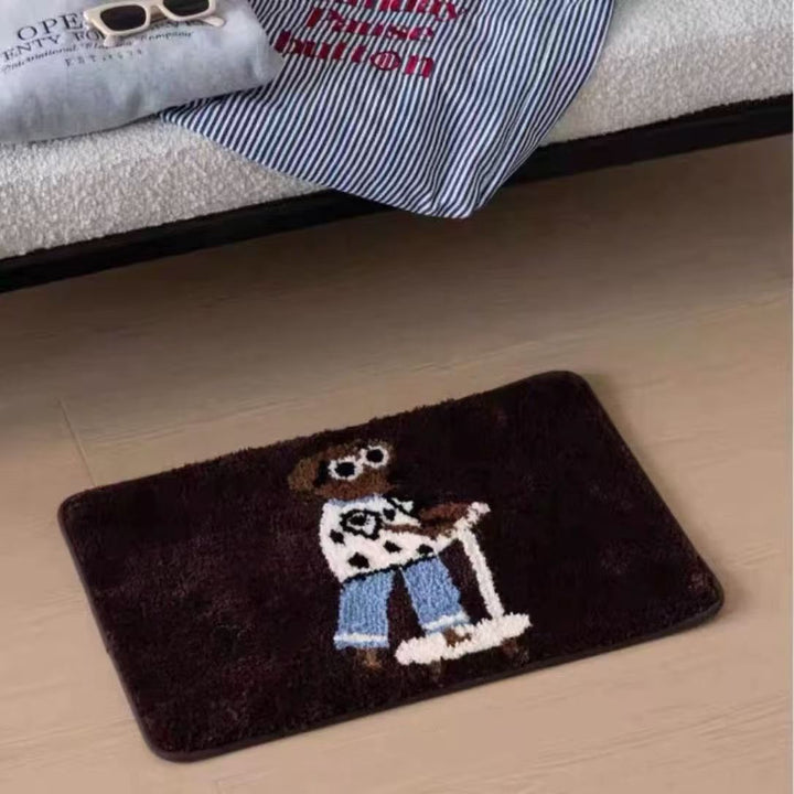 Fun Cartoon Character Bath Mat Kalsten