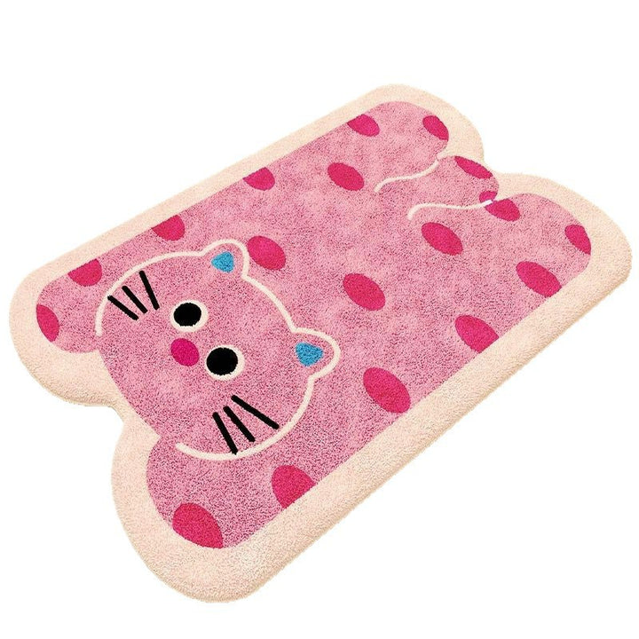 Cute Animal-Themed Bath Mat