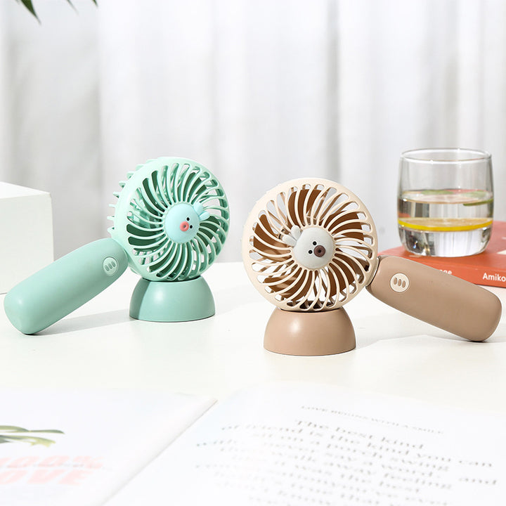 Unisex Portable Handheld Cooling Fan with Cute Animal Design Kalsten