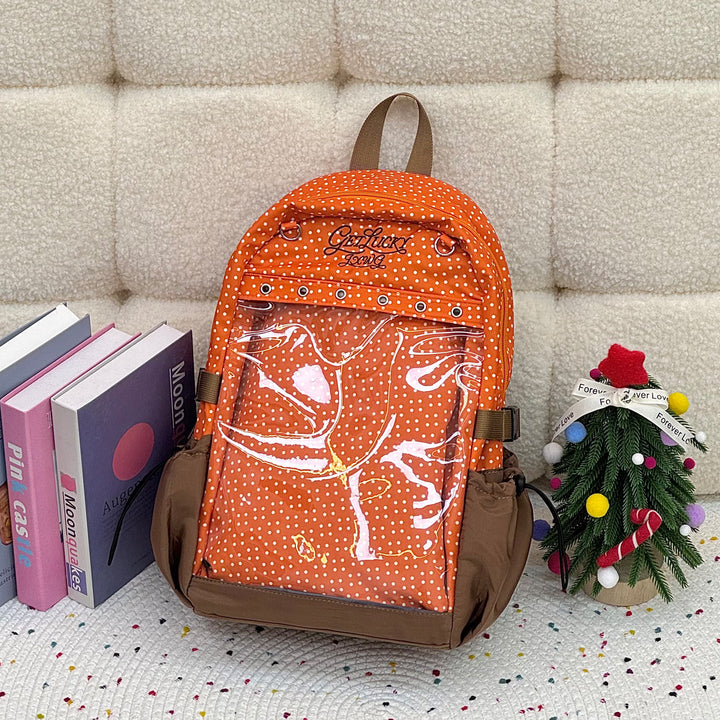 Stylish Polka Dot Character Bag Kalsten