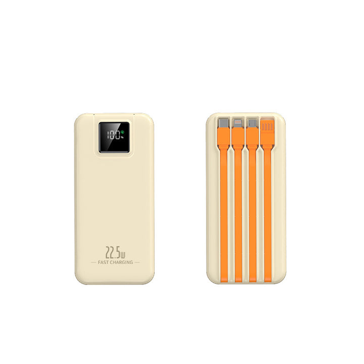 Portable power bank with intelligent fast charging function and digital charge level display Kalsten