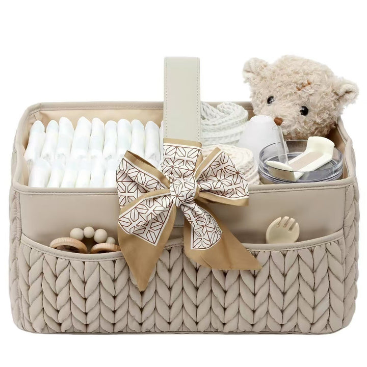 Quilted tote bag with practical compartments Kalsten