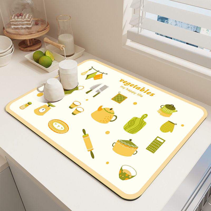 Dessert-Themed Kitchen Mat Kalsten