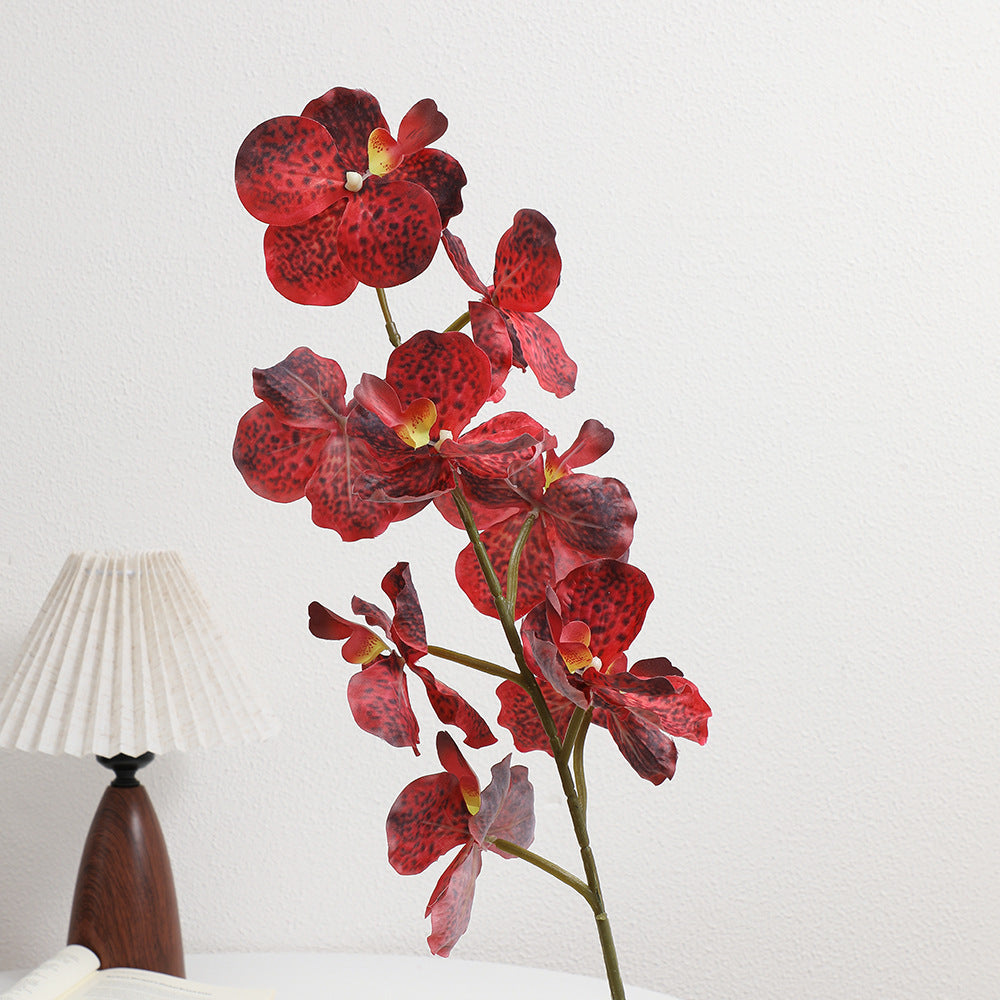 Artificial orchid bouquet with realistic details
