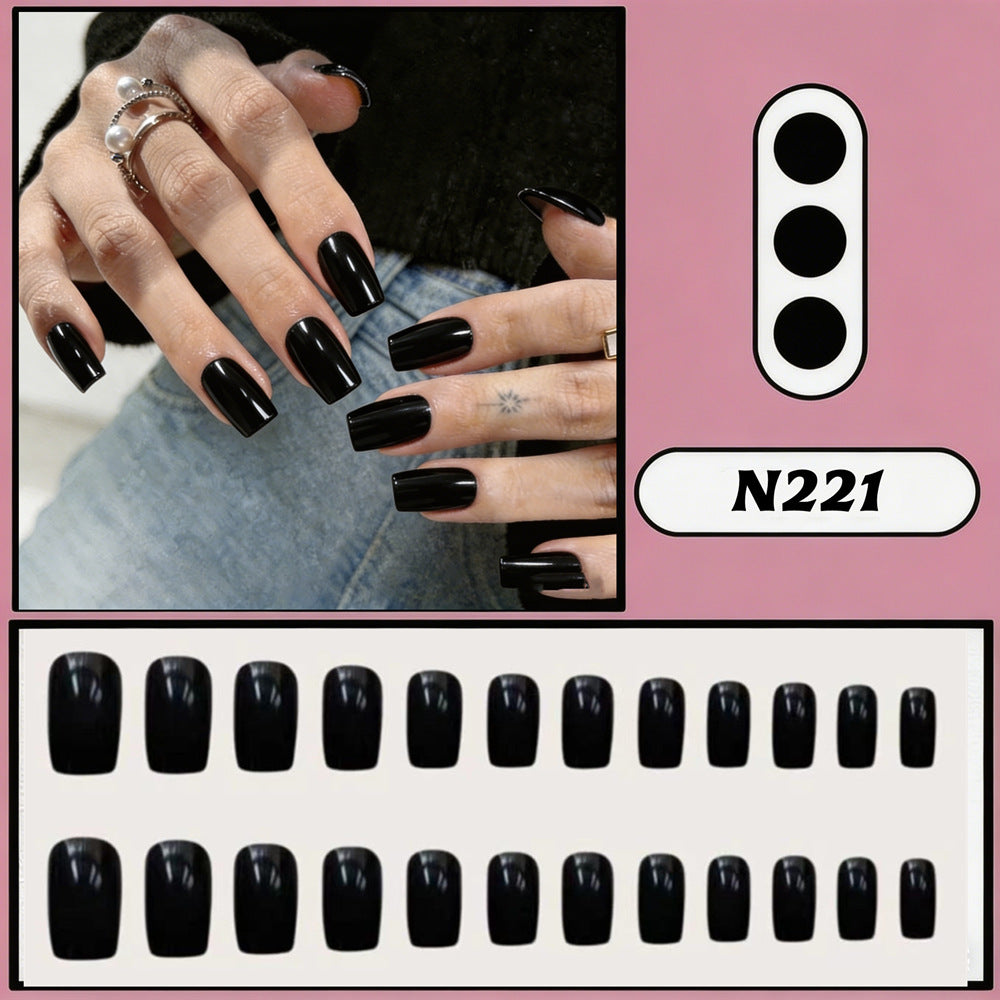 Glossy Long-Lasting Press-On Nail Tips