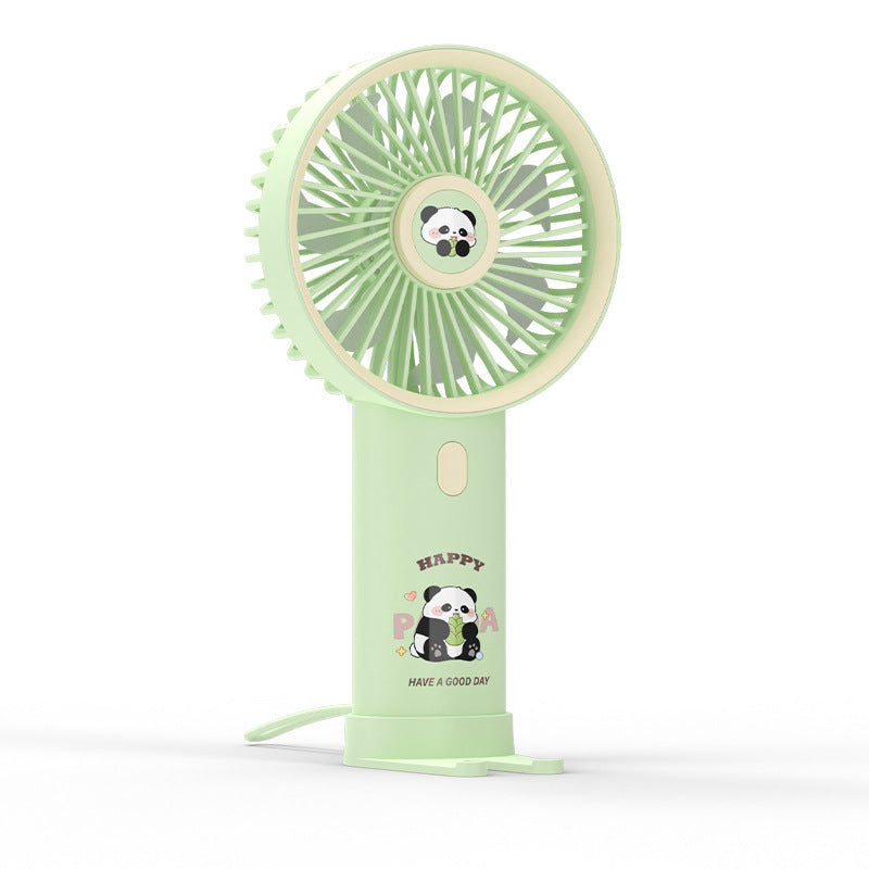 Women's Portable Hand Fan with Cute Panda Design Kalsten