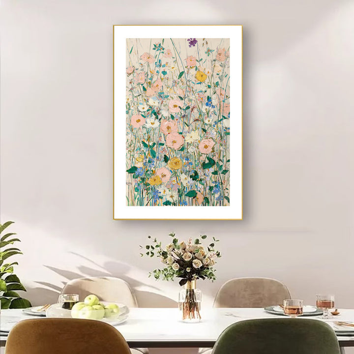 Floral Botanical Wall Art Print for Home