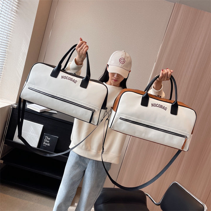 Versatile Leather Travel Duffle Bag Kalsten