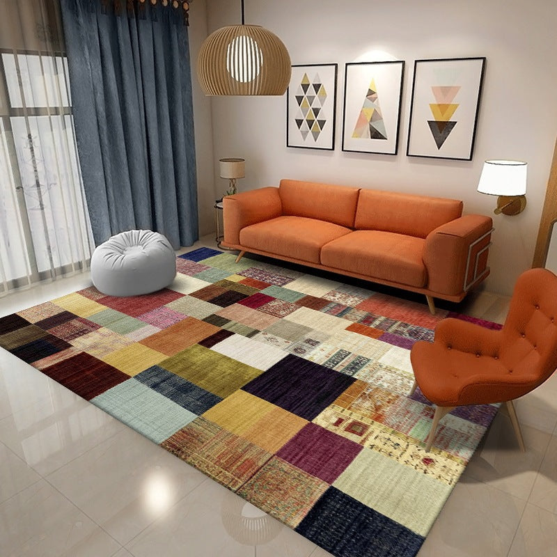 Geometric Pattern Area Rug Kalsten