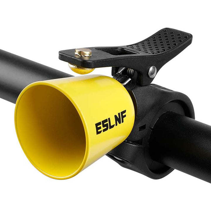 handlebar-mounted bicycle safety horn with universal quick-release clamp Kalsten