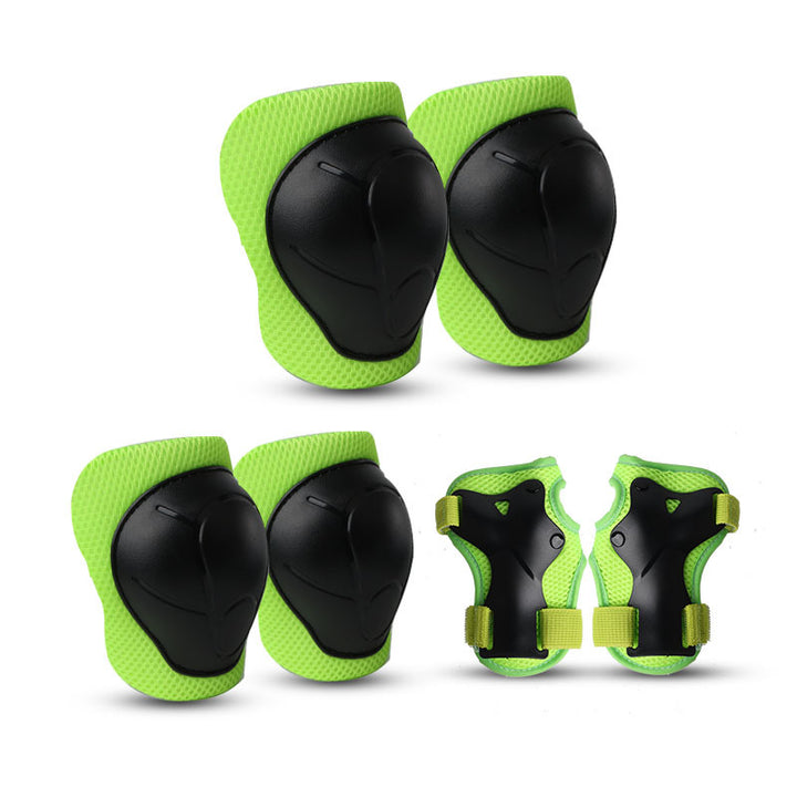 Children's Colorful Safety Helmet and Protective Gear Set Kalsten