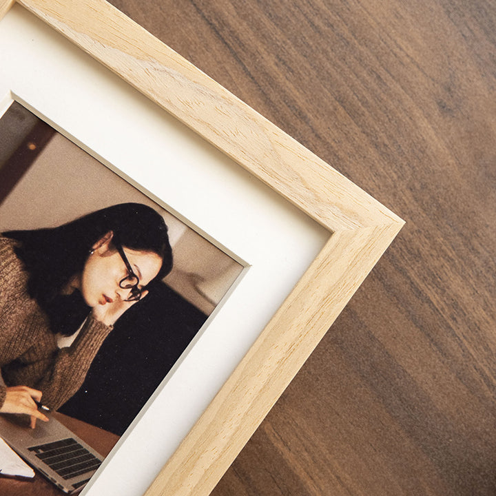 Minimalist Wooden Photo Frame