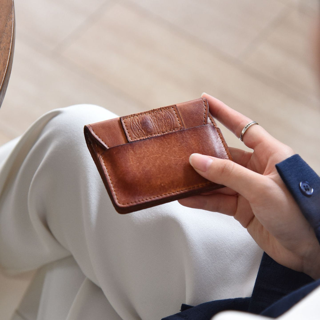 Premium Leather Cardholder Wallet