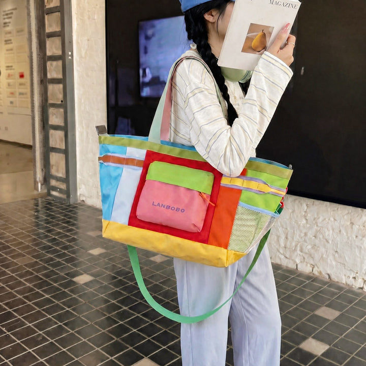 Colorful Utility Tote Bag