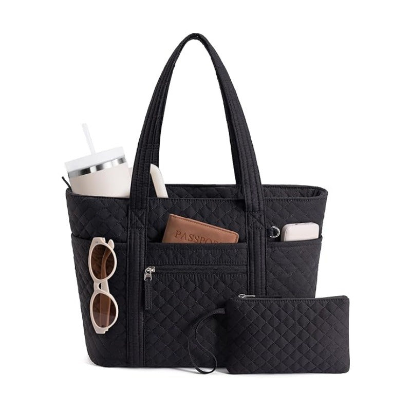 Practical tote bag with removable organizer Kalsten