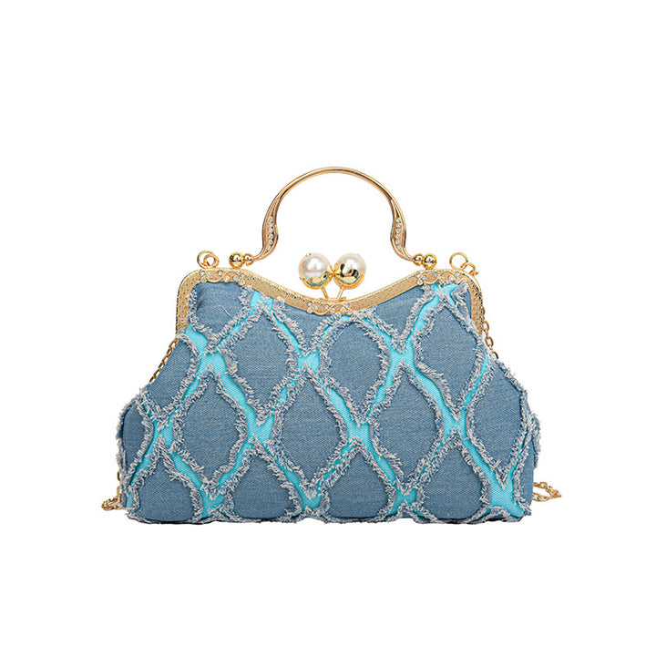 Vintage-Inspired Embellished Handbag