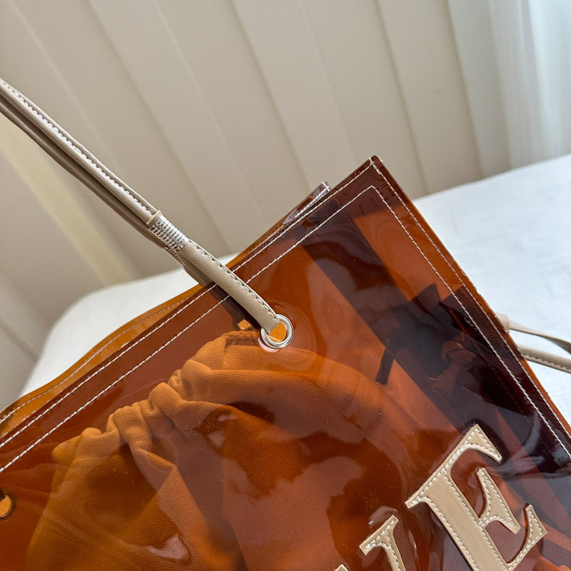 Fashionable Transparent Tote Bag