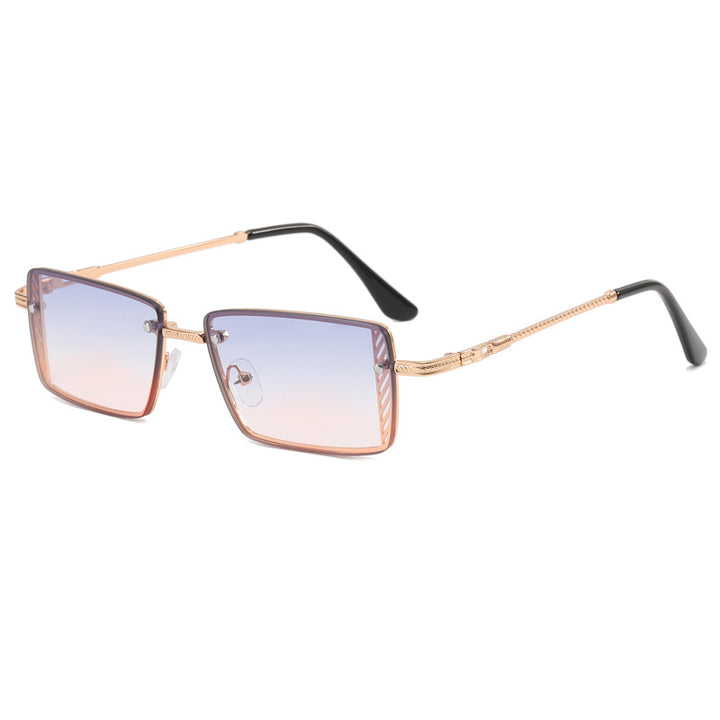 Ladies Elegant Square Sunglasses with Refined Frame Accents Kalsten